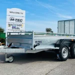 M-TEC TRAILER TWIN AXLE - 10FT X 5FT Meath