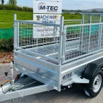 M TEC TWIN AXLE TRAILER 8.2FT X 4.2FT IRELAND