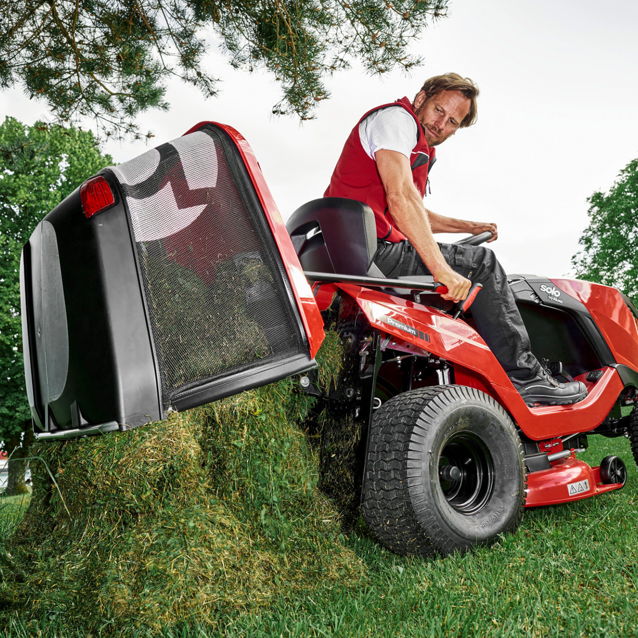 SOLO by ALKO RIDE ON LAWN MOWER – HD-A 95 CM Lawn